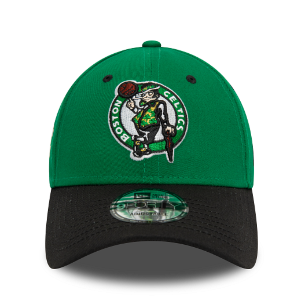 New Era - 9Forty NBA Side Patch Boston Celtics Cap - Green/Black